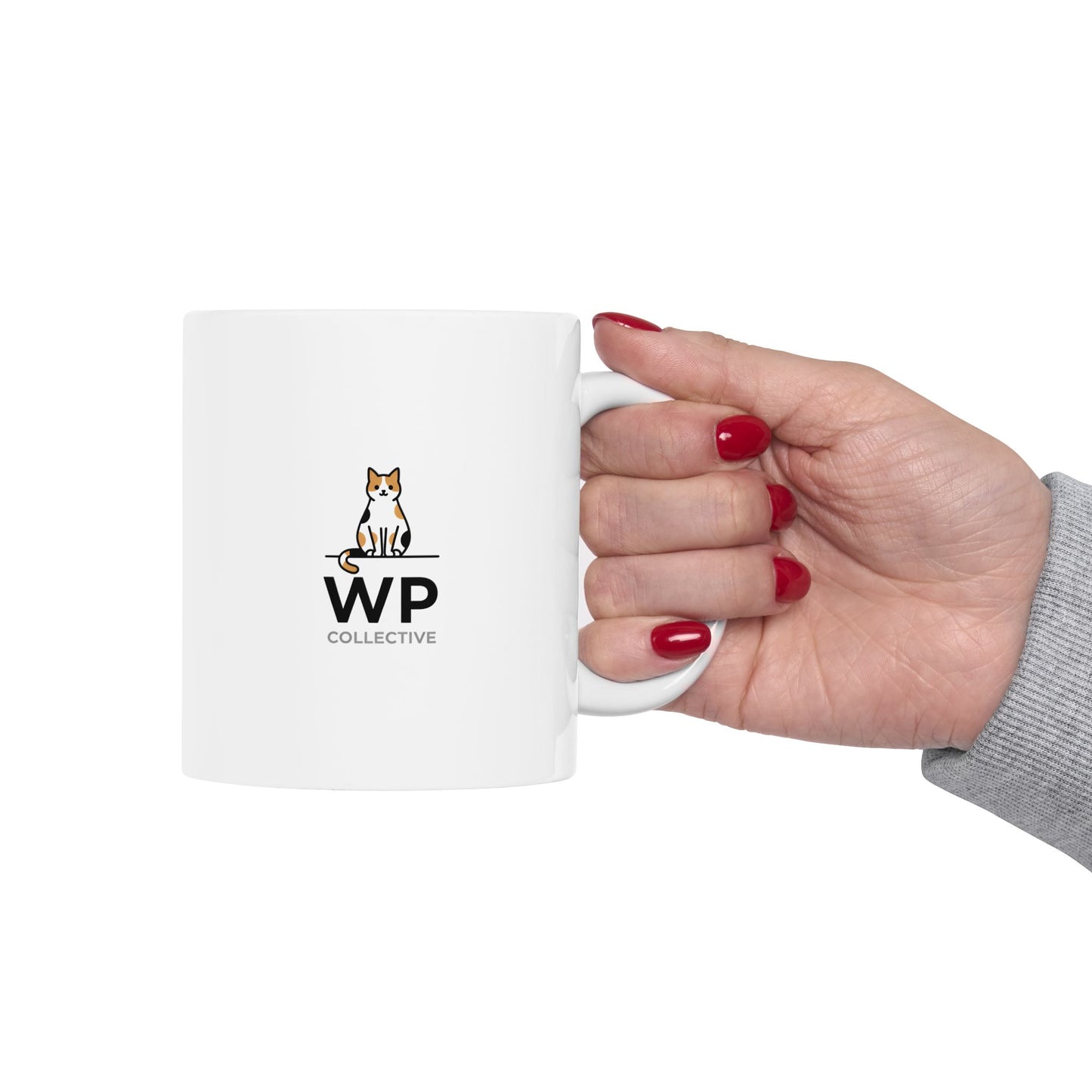Wild Path Collective Logo Ceramic Mug | Logo Cat