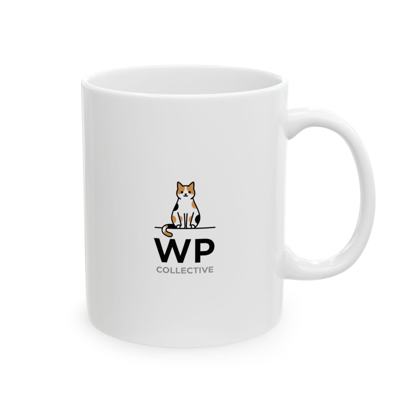 Wild Path Collective Logo Ceramic Mug | Logo Cat