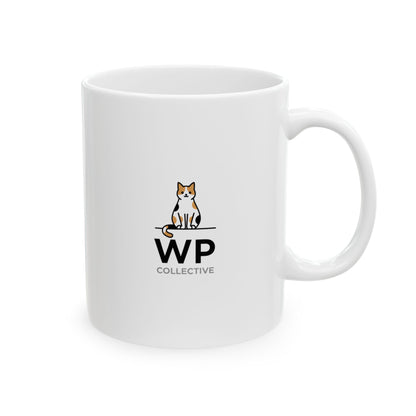 Wild Path Collective Logo Ceramic Mug | Logo Cat