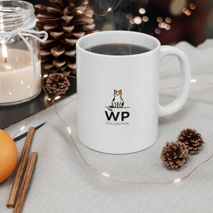Wild Path Collective Logo Ceramic Mug | Logo Cat